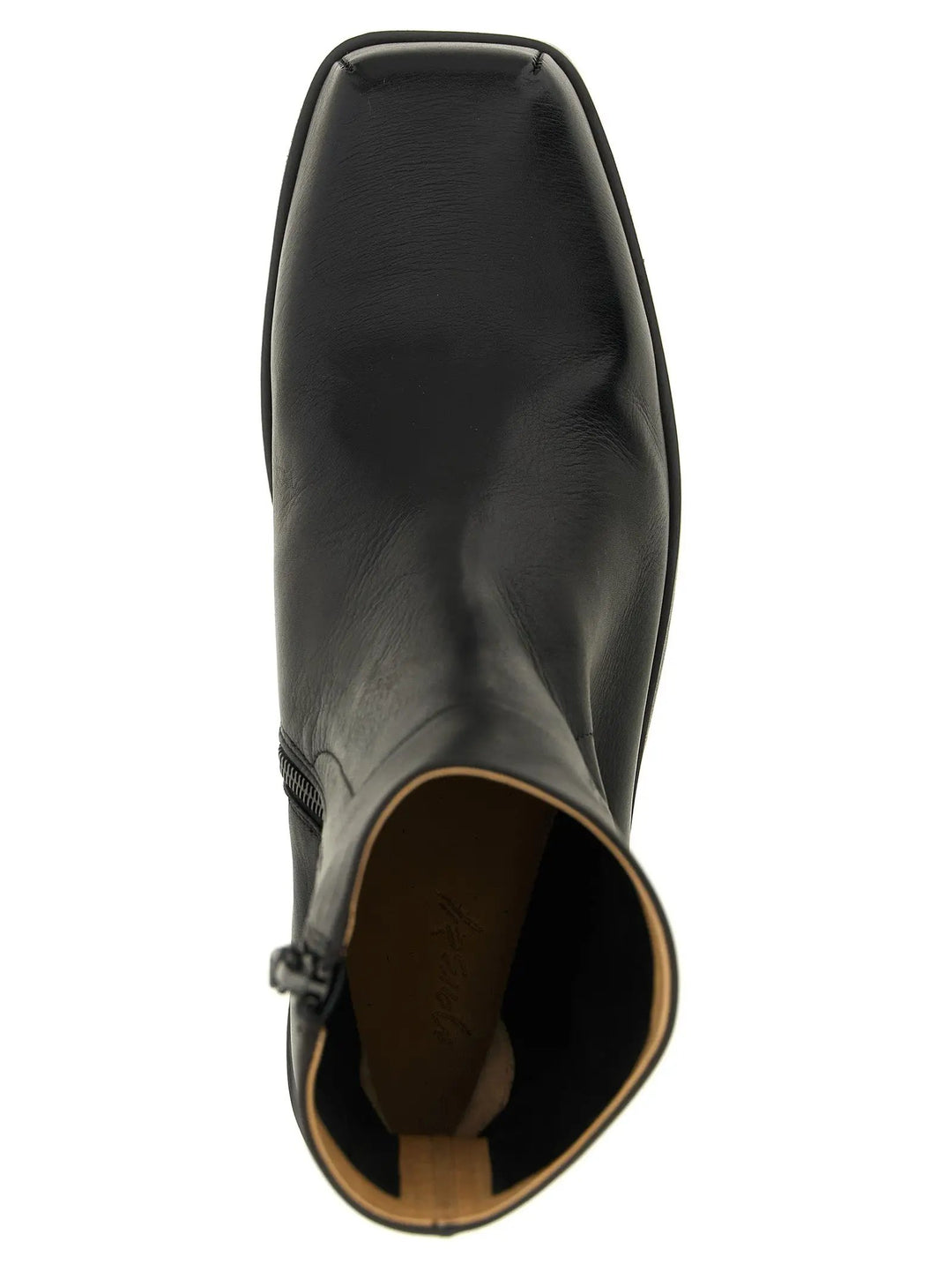 Marsell Sample Sale | Marsell Black Calfskin Ankle Boots - | Designer outlet
