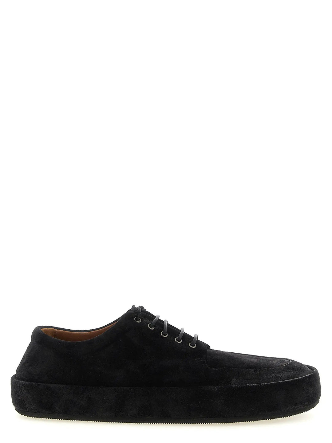 Marsell Sample Sale | Marsell Black Calfskin Oxfords And Derbies - | Designer outlet