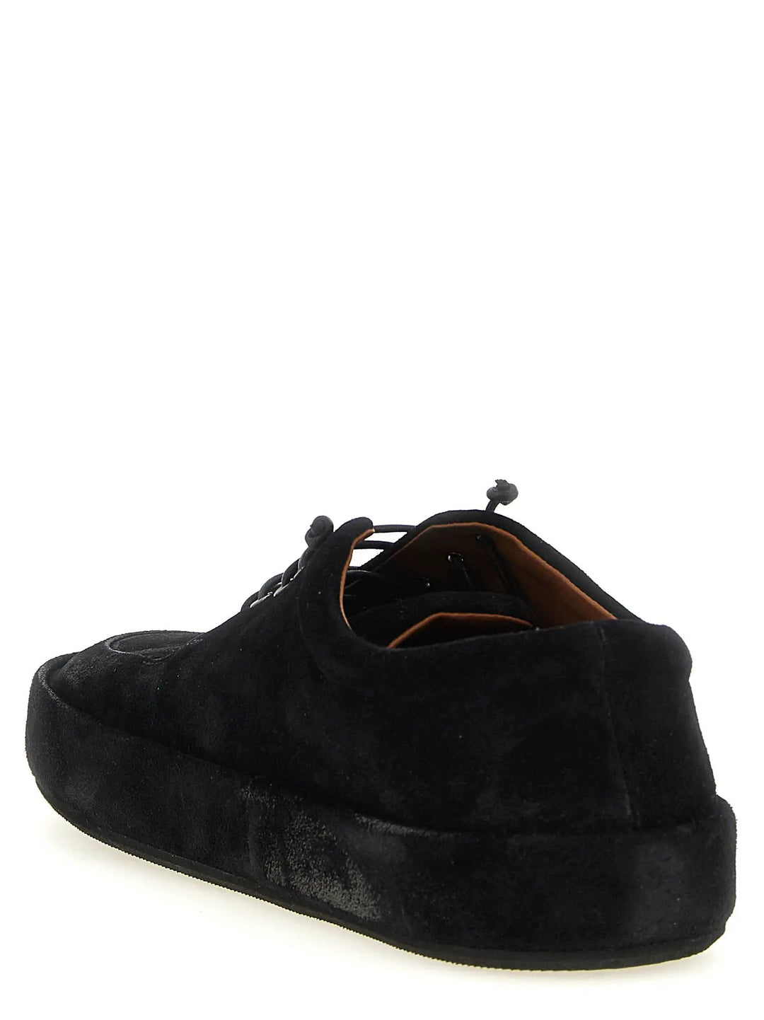 Marsell Sample Sale | Marsell Black Calfskin Oxfords And Derbies - | Designer outlet