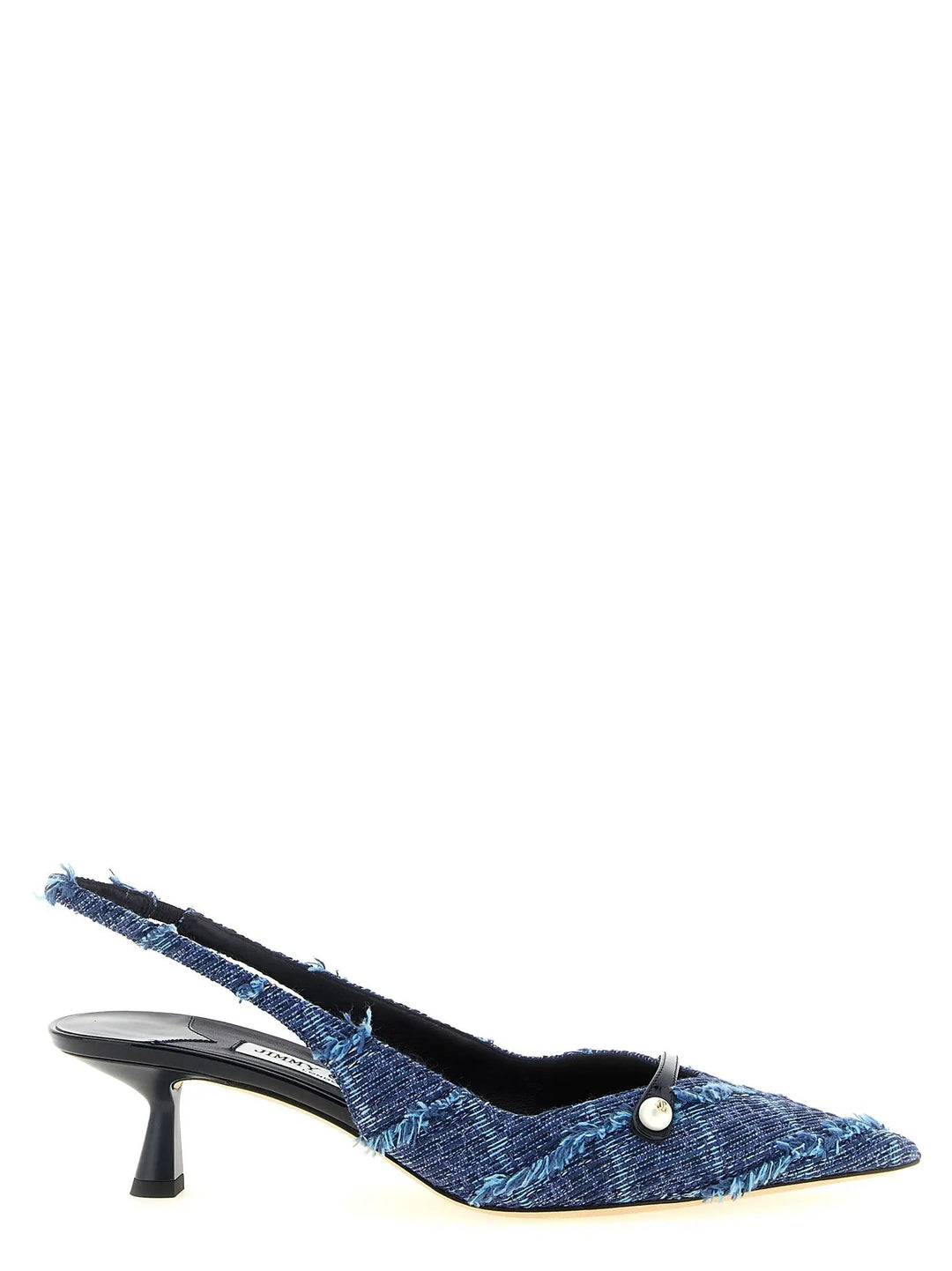 Jimmy Choo Sample Sale | Jimmy Choo Multicolor Tencel Mid Heel Pumps - | Designer outlet