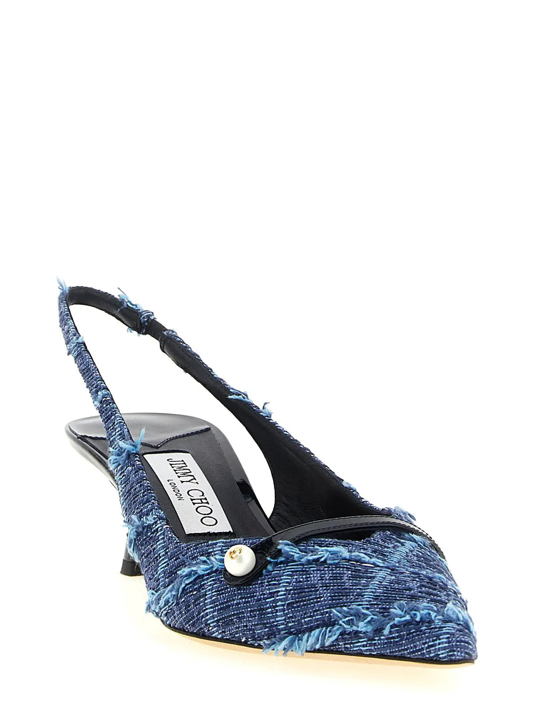 Jimmy Choo Sample Sale | Jimmy Choo Multicolor Tencel Mid Heel Pumps - | Designer outlet