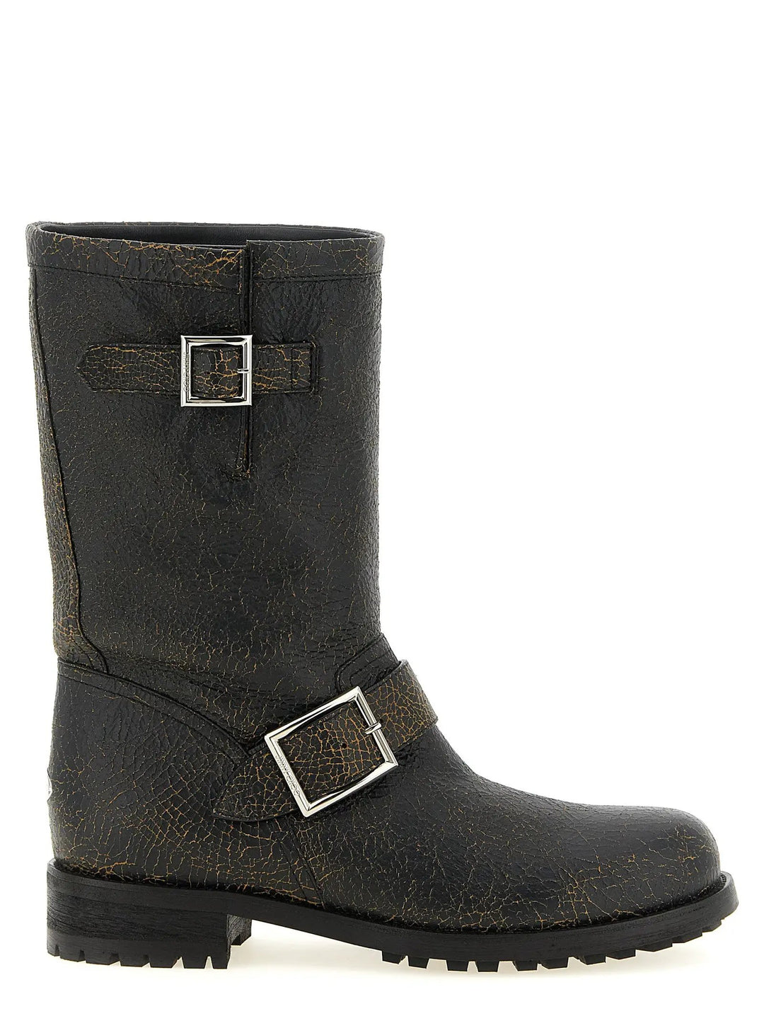 Jimmy Choo Sample Sale | Jimmy Choo Black Leather Ankle Boots - | Designer outlet