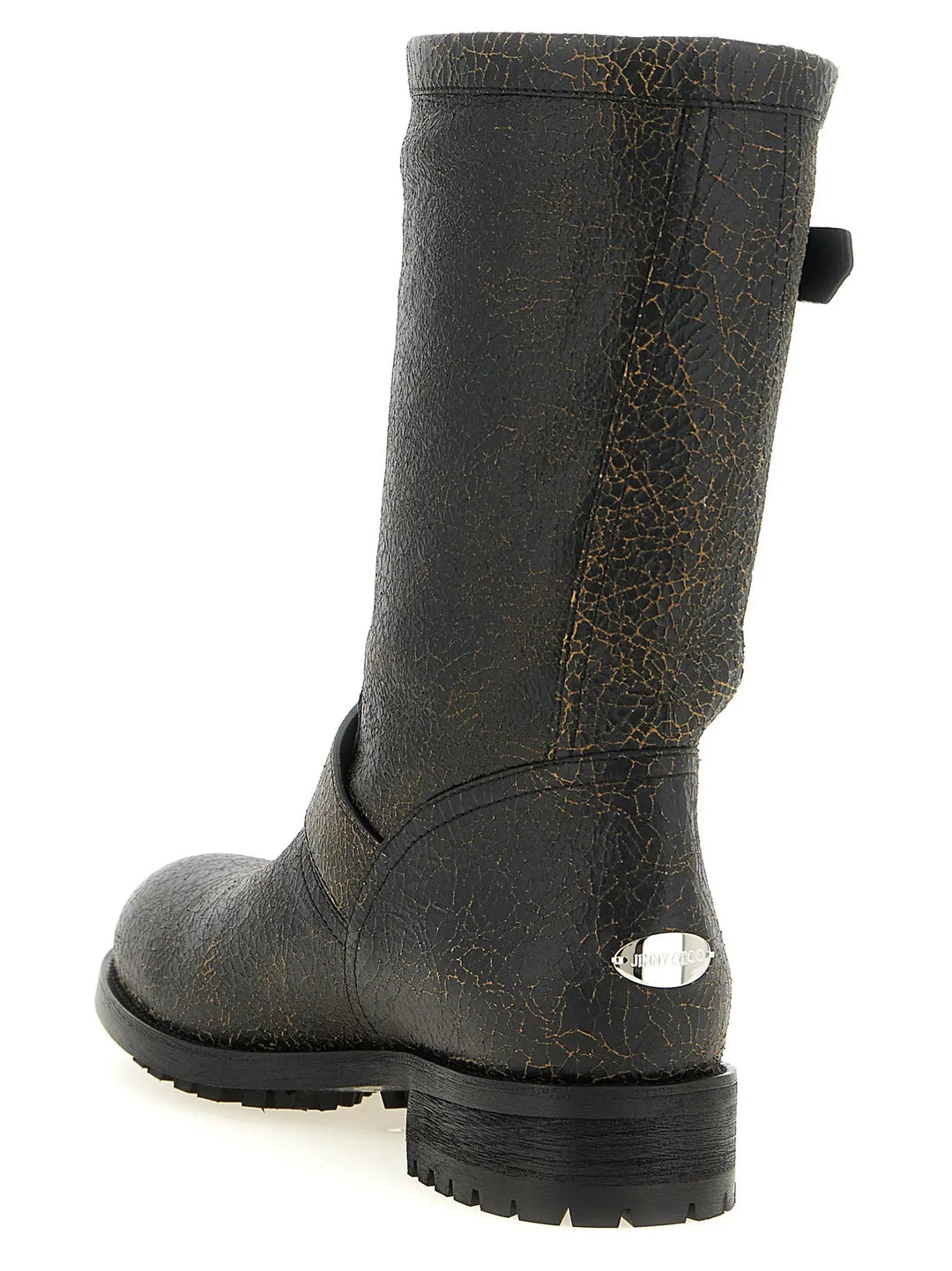 Jimmy Choo Sample Sale | Jimmy Choo Black Leather Ankle Boots - | Designer outlet