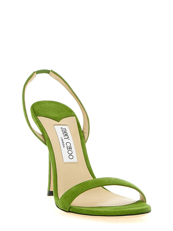 Jimmy Choo Sample Sale | Jimmy Choo Bicolor Leather Stiletto Heel Sandals - | Designer outlet