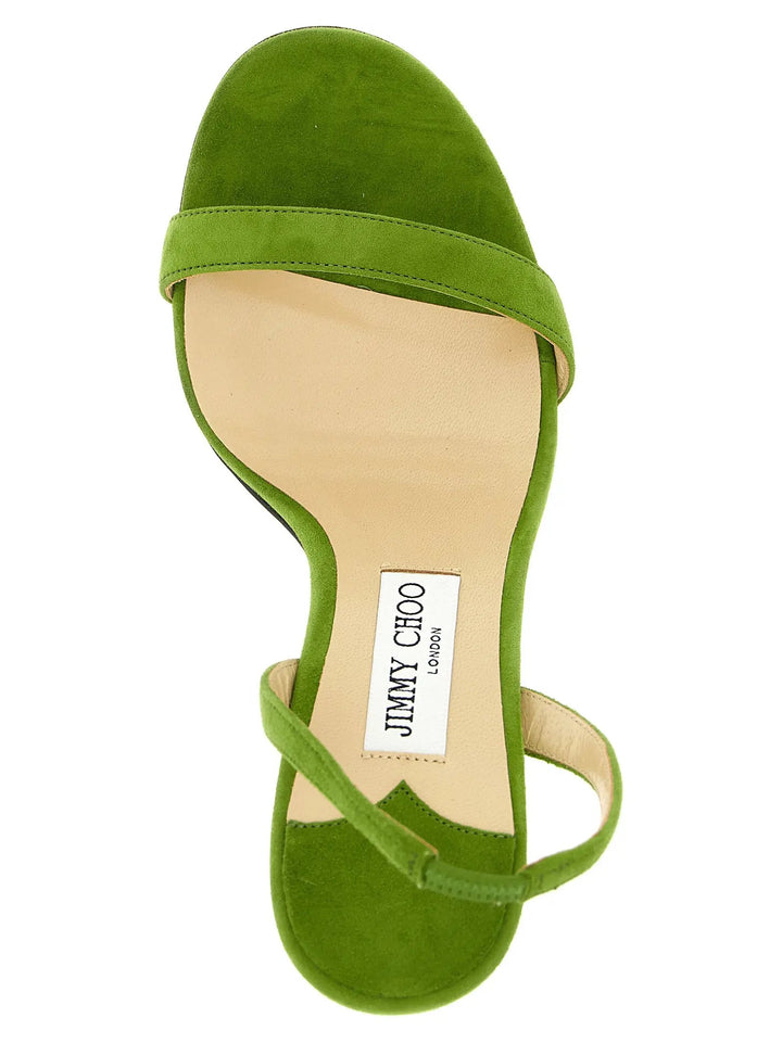 Jimmy Choo Sample Sale | Jimmy Choo Bicolor Leather Stiletto Heel Sandals - | Designer outlet