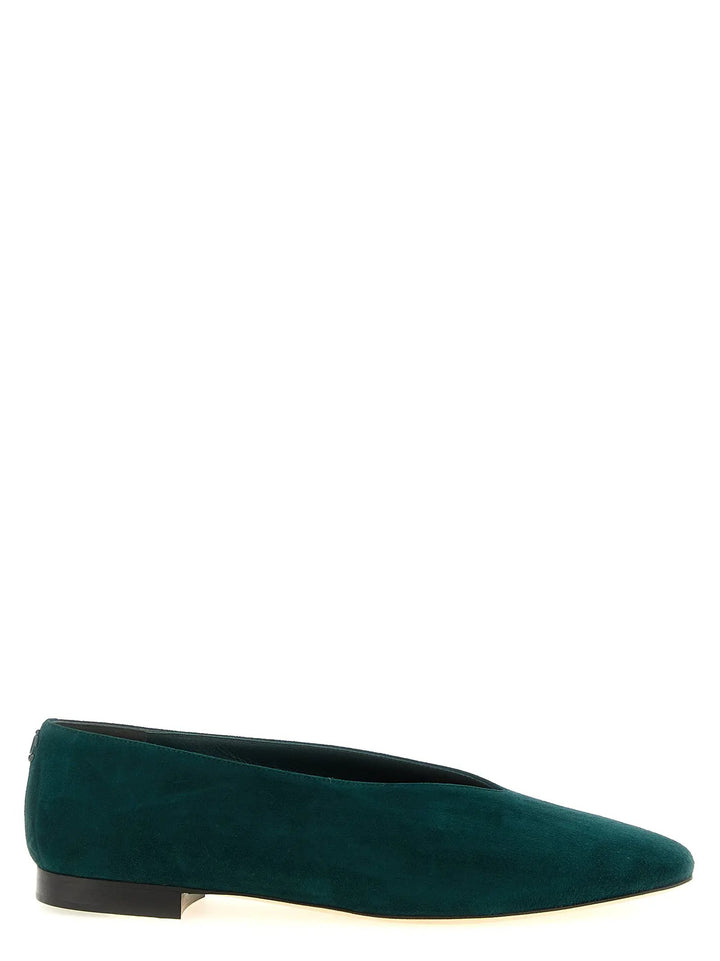 Jimmy Choo Sample Sale | Jimmy Choo Bicolor Leather Ballet Flats - | Designer outlet