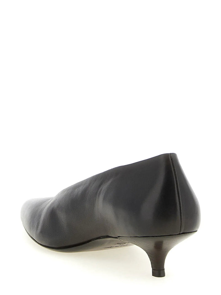 Marsell Sample Sale | Marsell Brown Calfskin Mid Heel Pumps - | Designer outlet