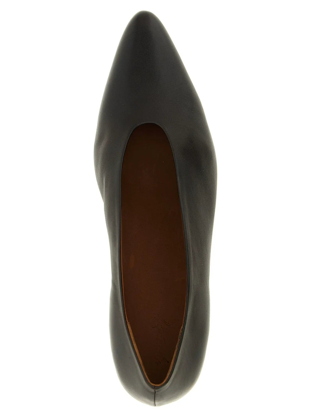 Marsell Sample Sale | Marsell Brown Calfskin Mid Heel Pumps - | Designer outlet