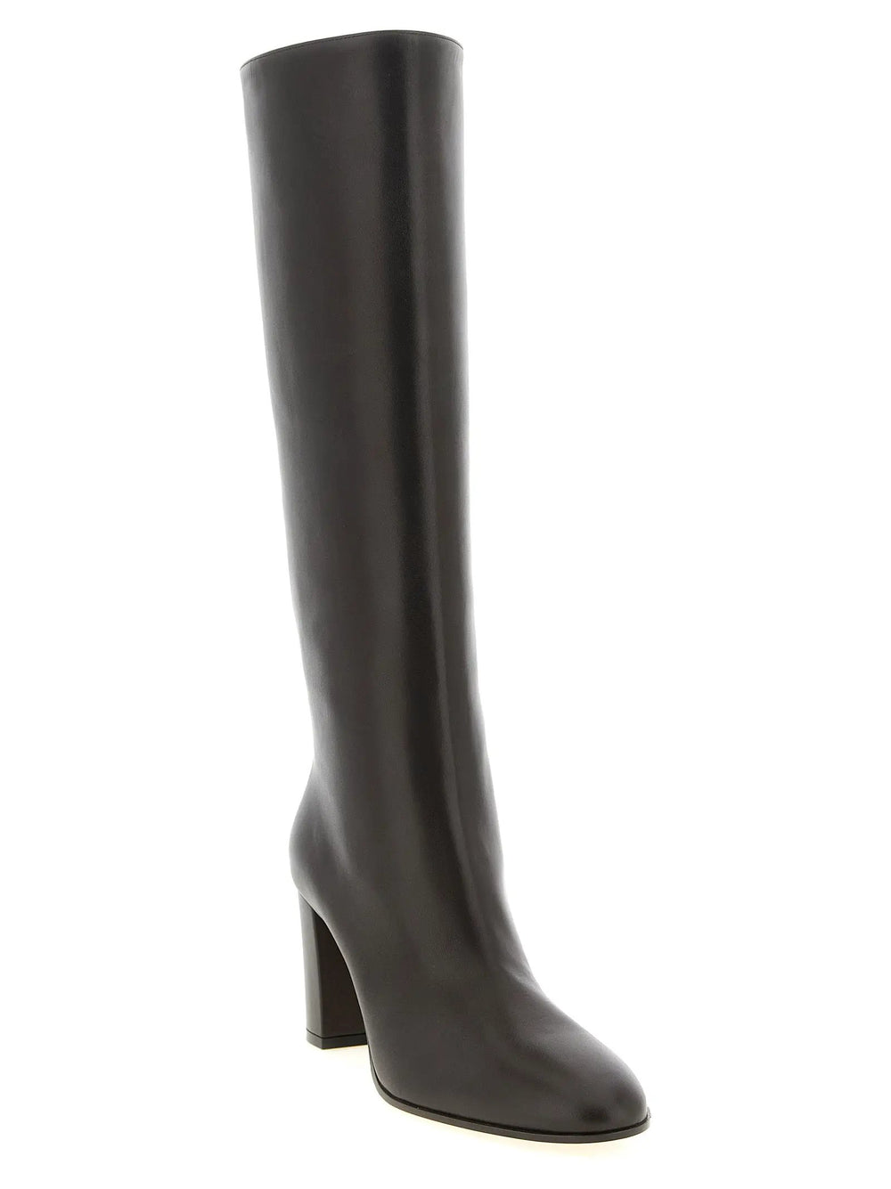 Gianvito Rossi Sample Sale | Gianvito Rossi Brown Calfskin Over The Knee - | Designer outlet