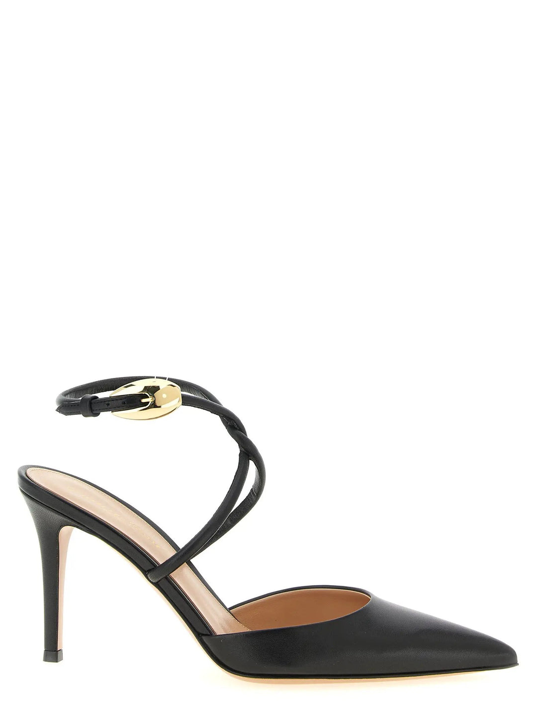 Gianvito Rossi Sample Sale | Gianvito Rossi Black Lamb Leather High Heel Pumps - | Designer outlet