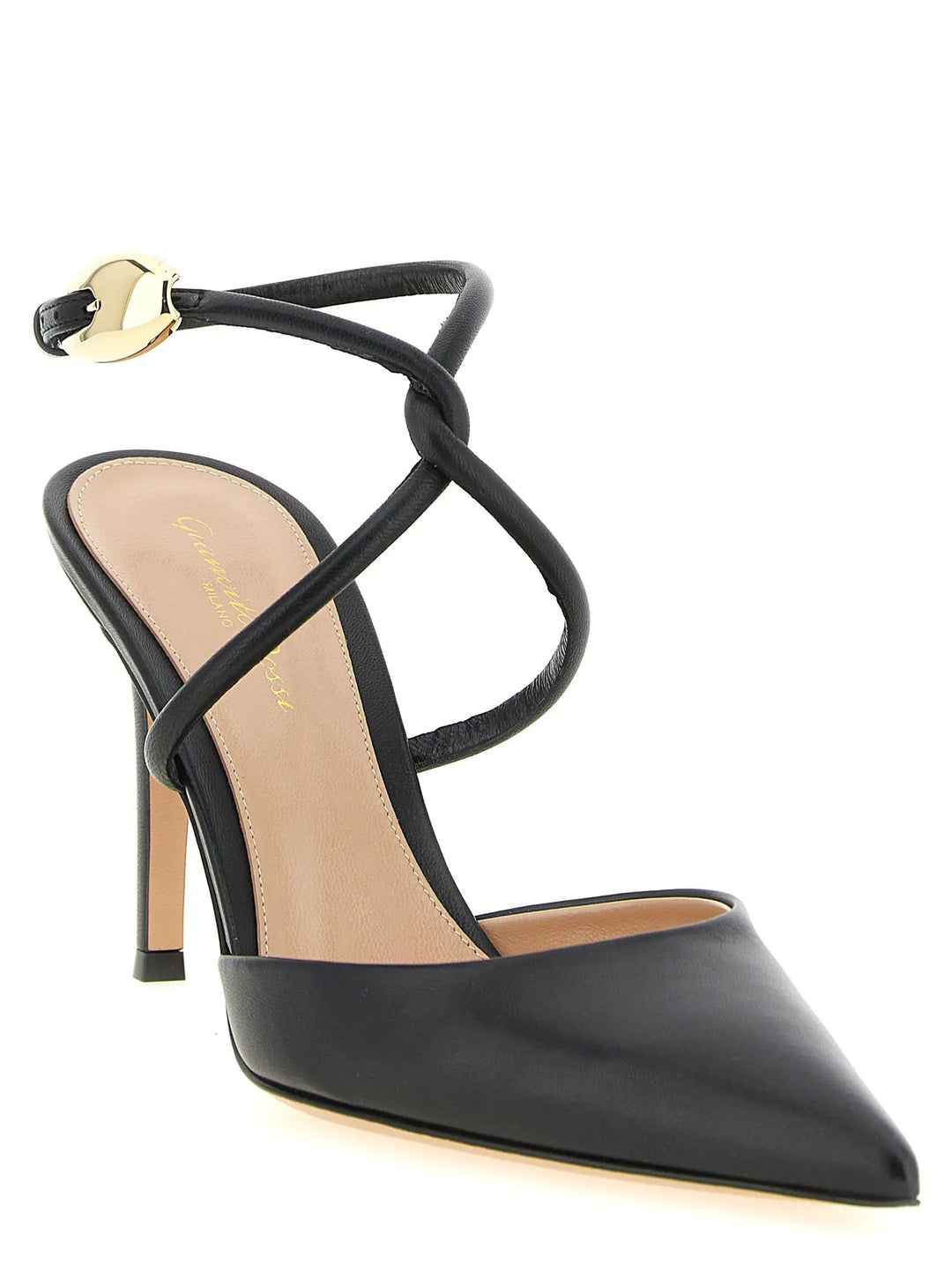 Gianvito Rossi Sample Sale | Gianvito Rossi Black Lamb Leather High Heel Pumps - | Designer outlet