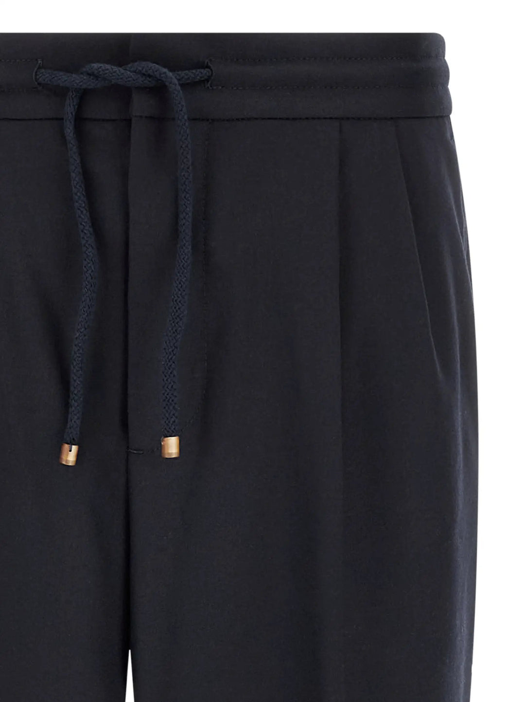 Brunello Cucinelli Sample Sale | Brunello Cucinelli Blue Virgin Wool Casual Pants - | Designer outlet