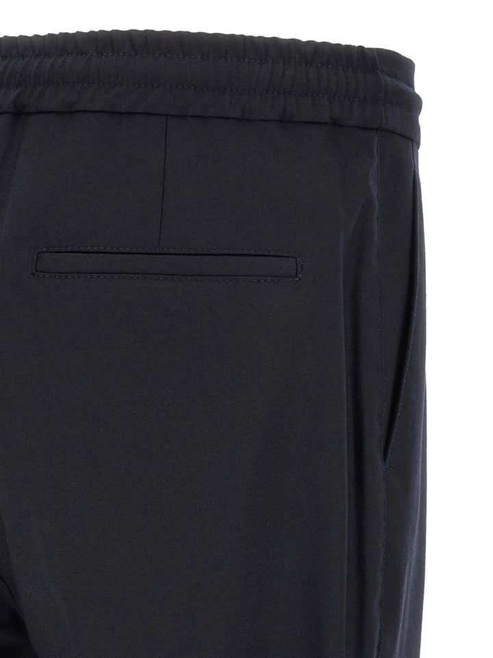 Brunello Cucinelli Sample Sale | Brunello Cucinelli Blue Virgin Wool Casual Pants - | Designer outlet