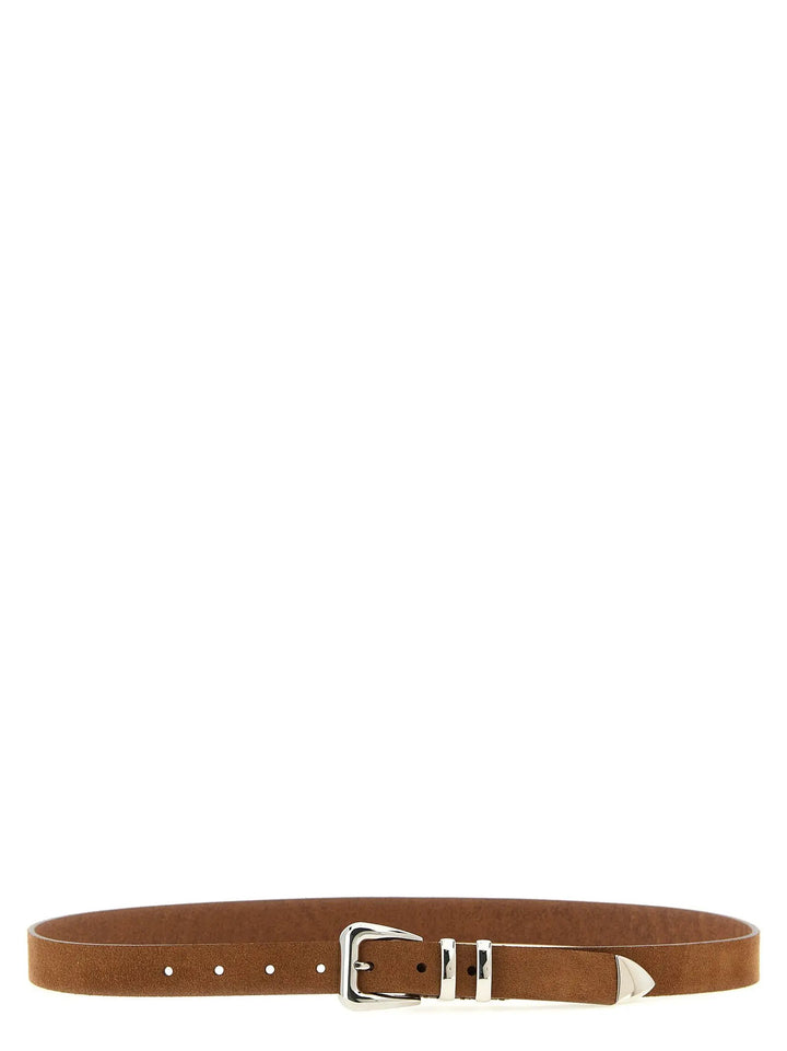 Brunello Cucinelli Sample Sale | Brunello Cucinelli Brown Calfskin Regular Belt - | Designer outlet