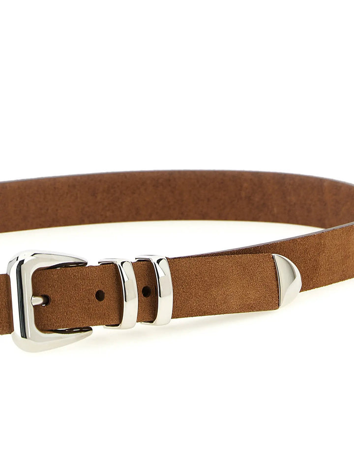 Brunello Cucinelli Sample Sale | Brunello Cucinelli Brown Calfskin Regular Belt - | Designer outlet