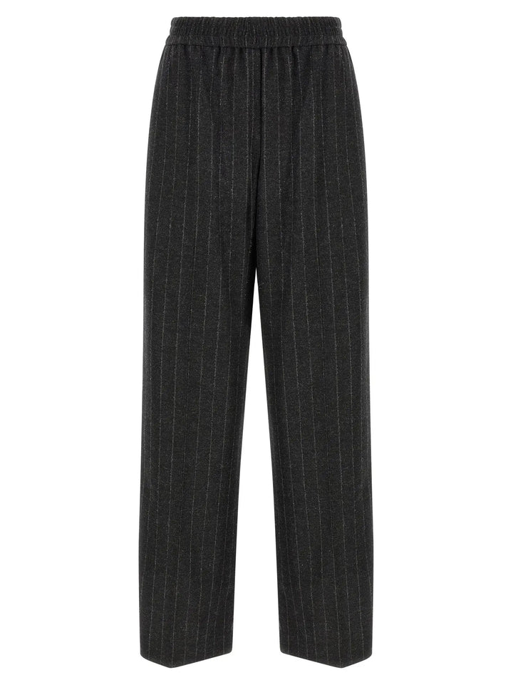 Brunello Cucinelli Sample Sale | Brunello Cucinelli Gray Virgin Wool Casual Pants - | Designer outlet