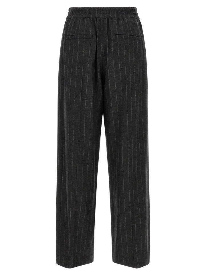 Brunello Cucinelli Sample Sale | Brunello Cucinelli Gray Virgin Wool Casual Pants - | Designer outlet
