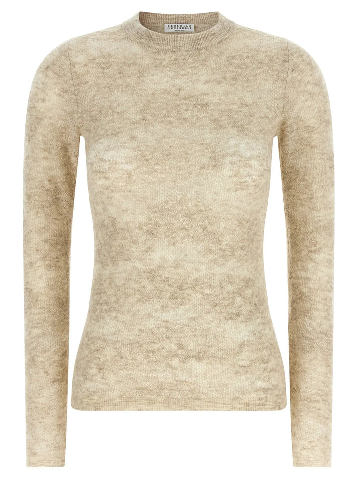 Brunello Cucinelli Sample Sale | Brunello Cucinelli Beige Silk Cardigan - | Designer outlet