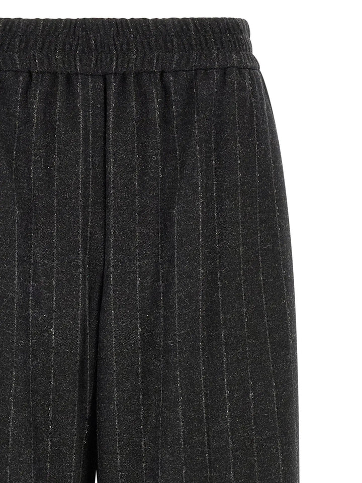 Brunello Cucinelli Sample Sale | Brunello Cucinelli Gray Virgin Wool Casual Pants - | Designer outlet