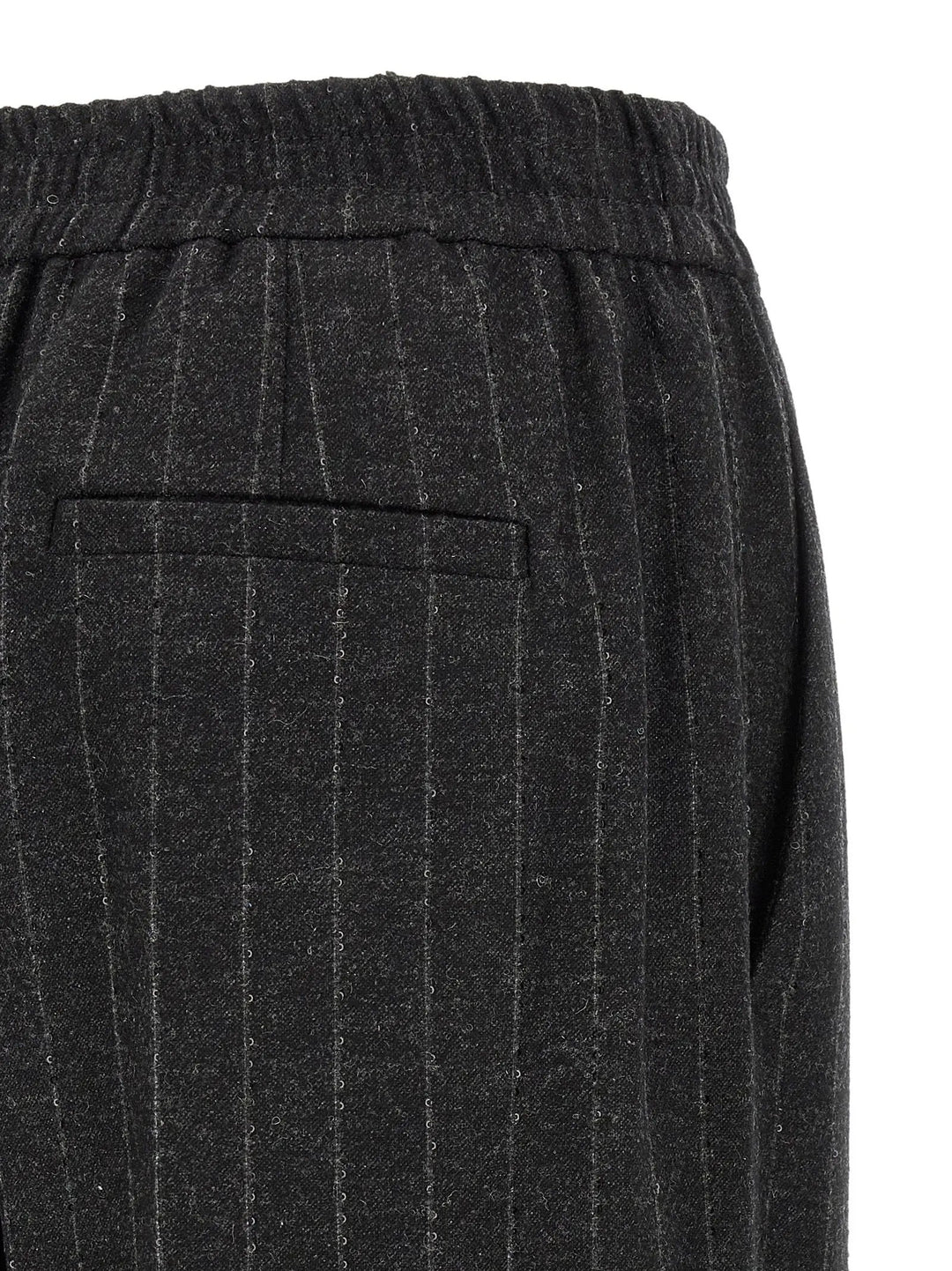 Brunello Cucinelli Sample Sale | Brunello Cucinelli Gray Virgin Wool Casual Pants - | Designer outlet