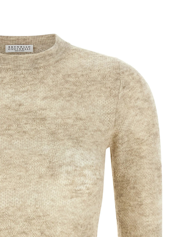 Brunello Cucinelli Sample Sale | Brunello Cucinelli Beige Silk Cardigan - | Designer outlet