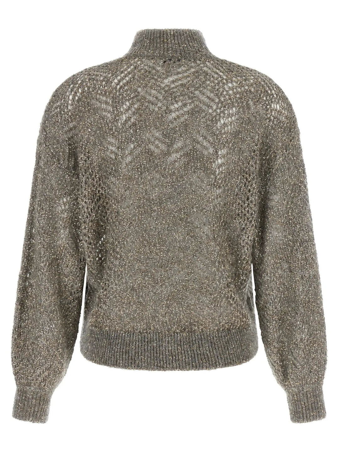 Brunello Cucinelli Sample Sale | Brunello Cucinelli Gray Polyamide Cardigan - | Designer outlet