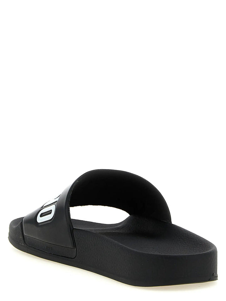 Moschino Sample Sale | Moschino Bicolor Pvc Slides - | Designer outlet