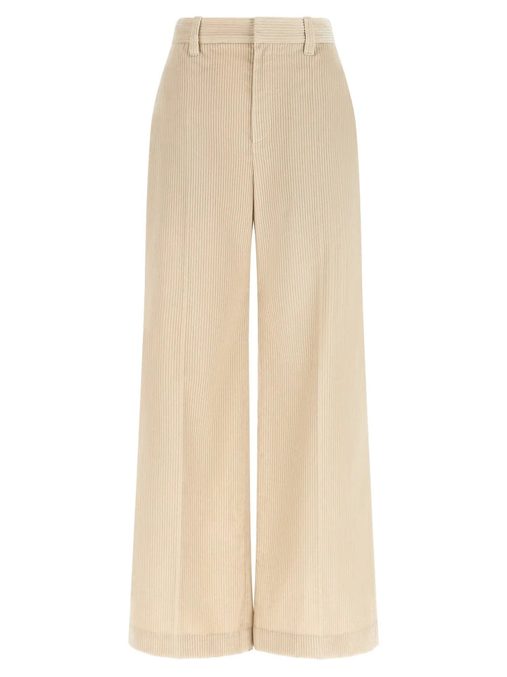 Brunello Cucinelli Sample Sale | Brunello Cucinelli Beige Cotton Casual Pants - | Designer outlet