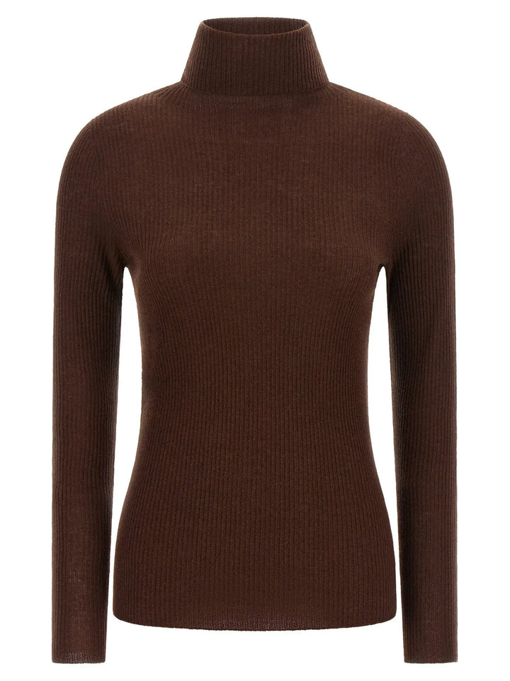 Fabiana Filippi Sample Sale | Fabiana Filippi Brown Virgin Wool Cardigan - | Designer outlet