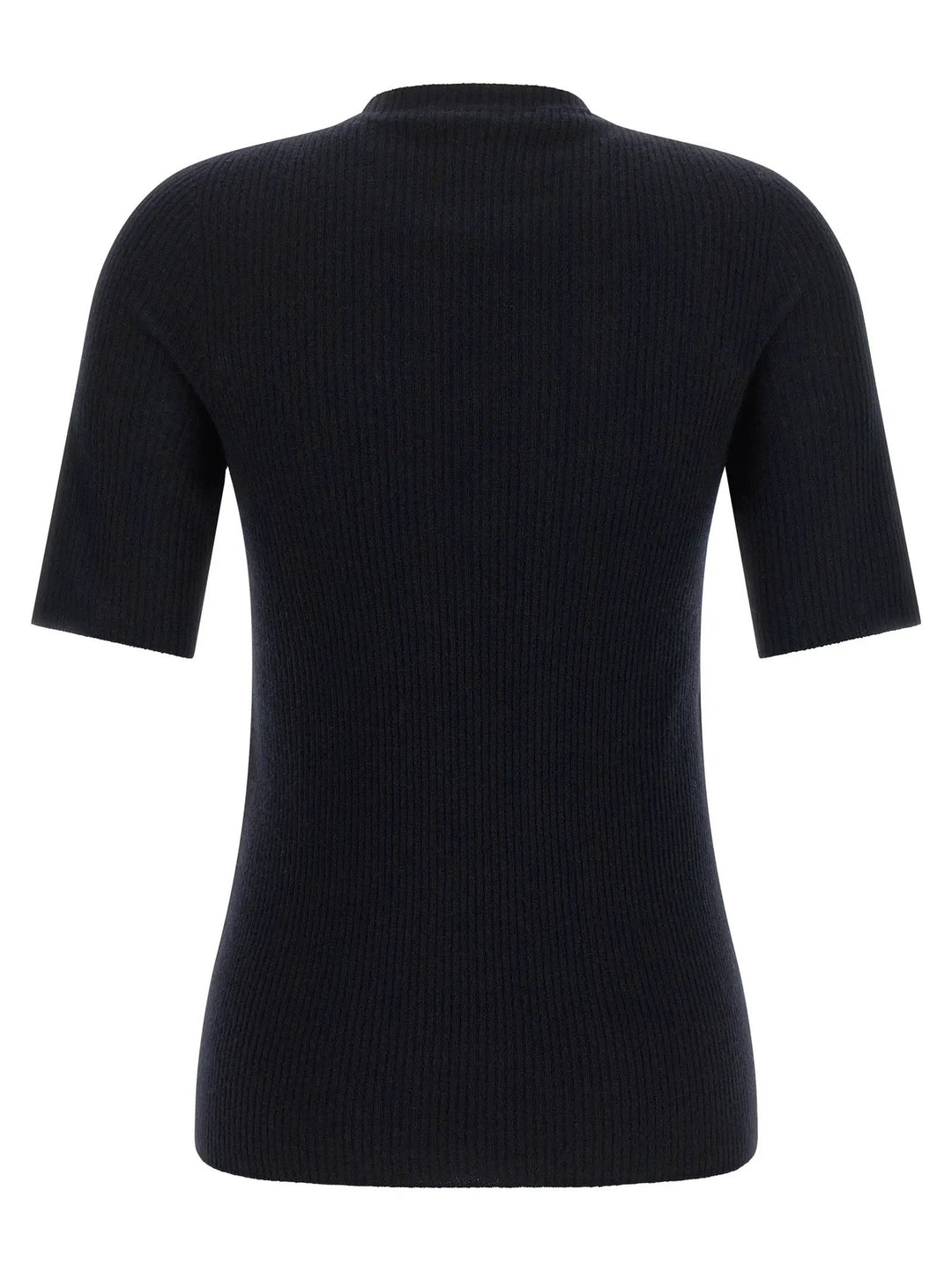 Fabiana Filippi Sample Sale | Fabiana Filippi Blue Virgin Wool T-Shirt - | Designer outlet