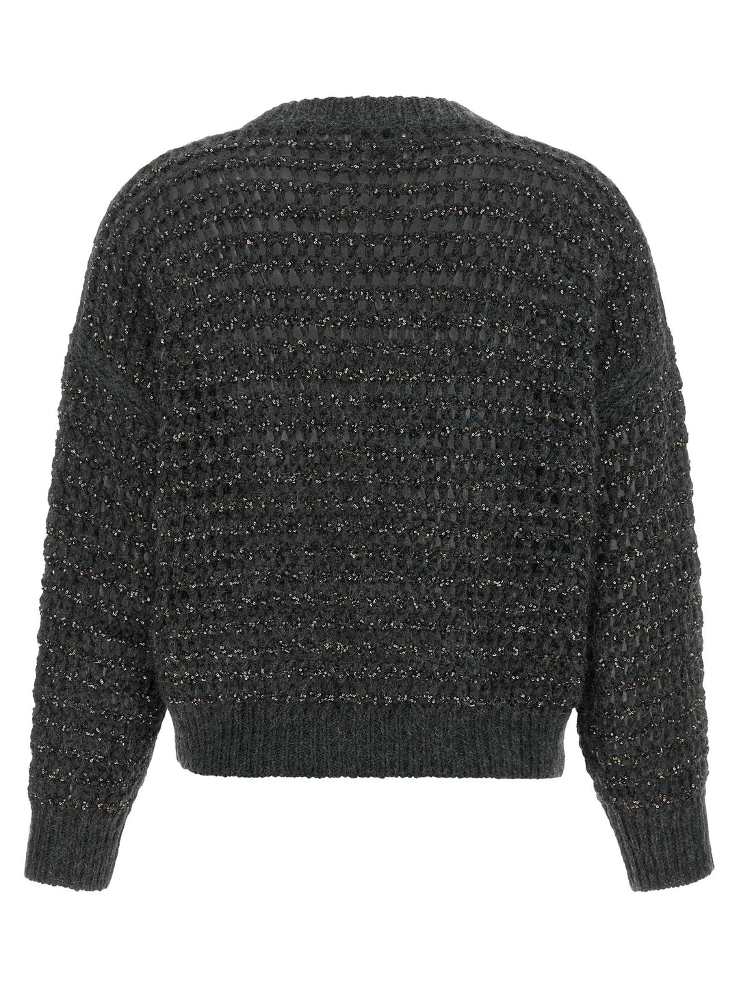 Brunello Cucinelli Sample Sale | Brunello Cucinelli Gray Elastane Cardigan - | Designer outlet