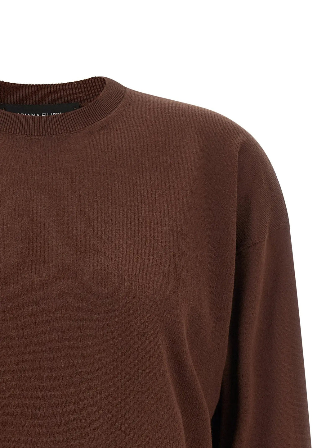 Fabiana Filippi Sample Sale | Fabiana Filippi Brown Virgin Wool Cardigan - | Designer outlet