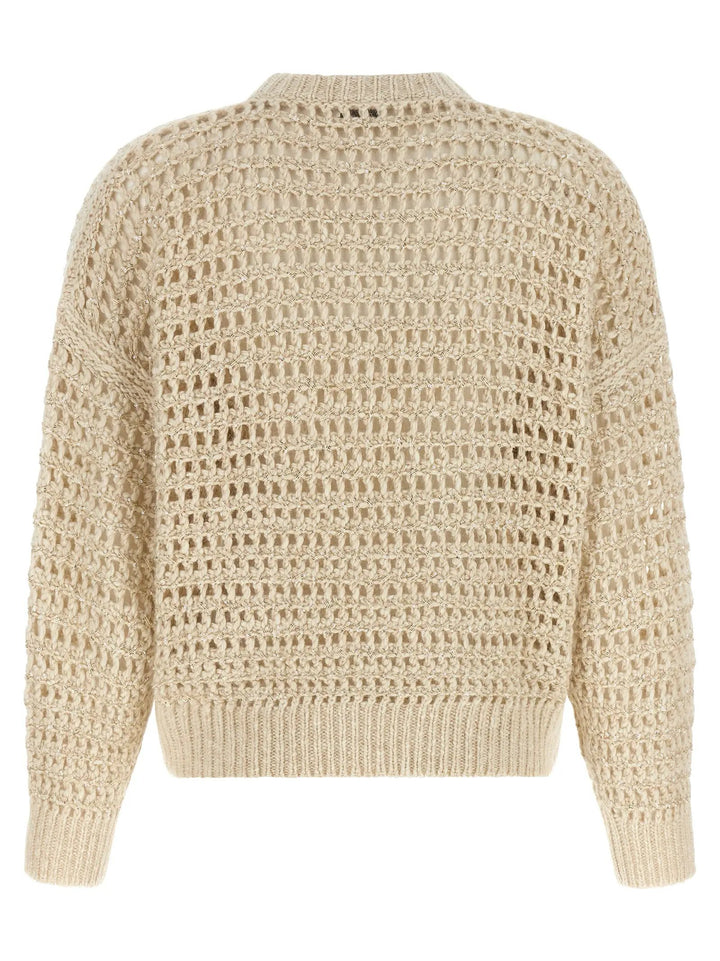 Brunello Cucinelli Sample Sale | Brunello Cucinelli Beige Elastane Cardigan - | Designer outlet