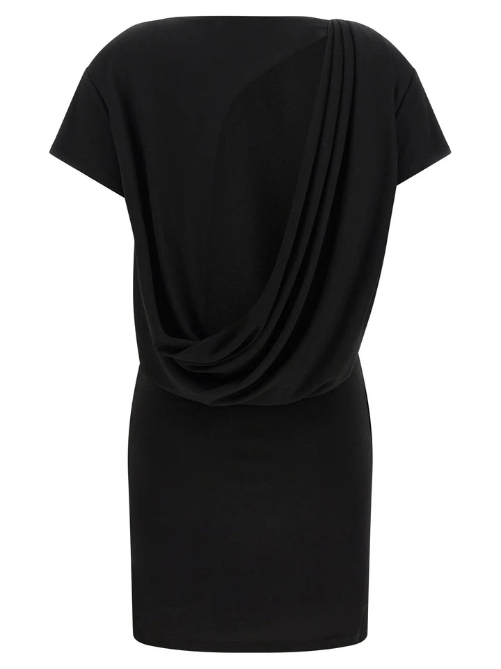 Jacquemus Sample Sale | Jacquemus Black Viscose Short Dress - | Designer outlet