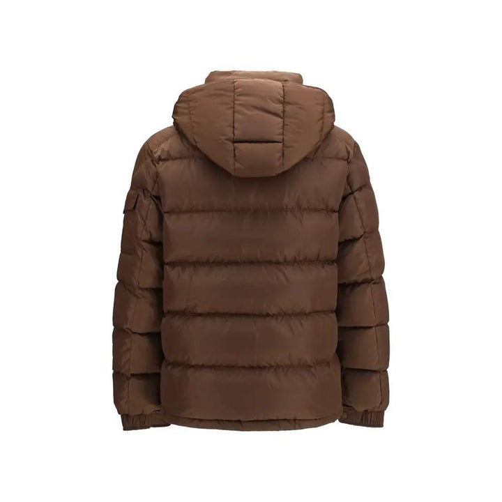 Moncler Sample Sale | Moncler Brown Polyamide Full-Length Jacket - | Designer outlet