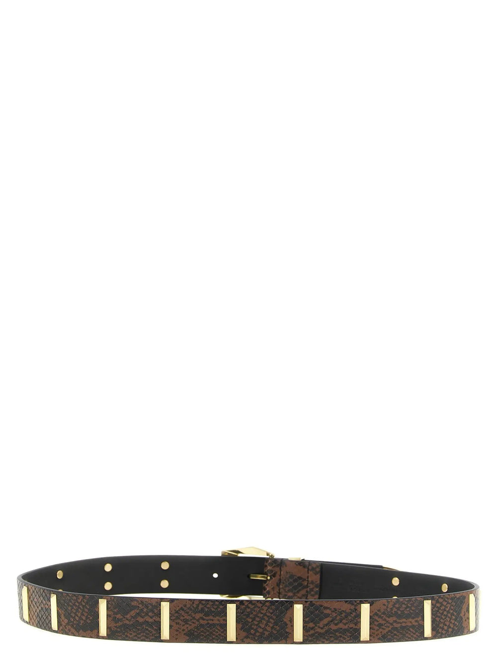 PINKO Sample Sale | PINKO Gray Calfskin Regular Belt - | Designer outlet