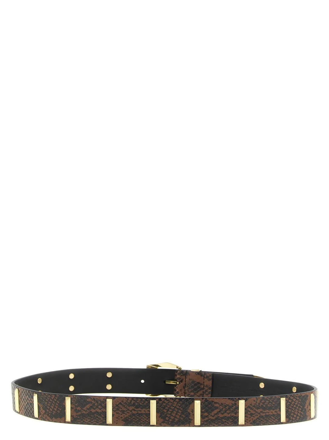 PINKO Sample Sale | PINKO Gray Calfskin Regular Belt - | Designer outlet