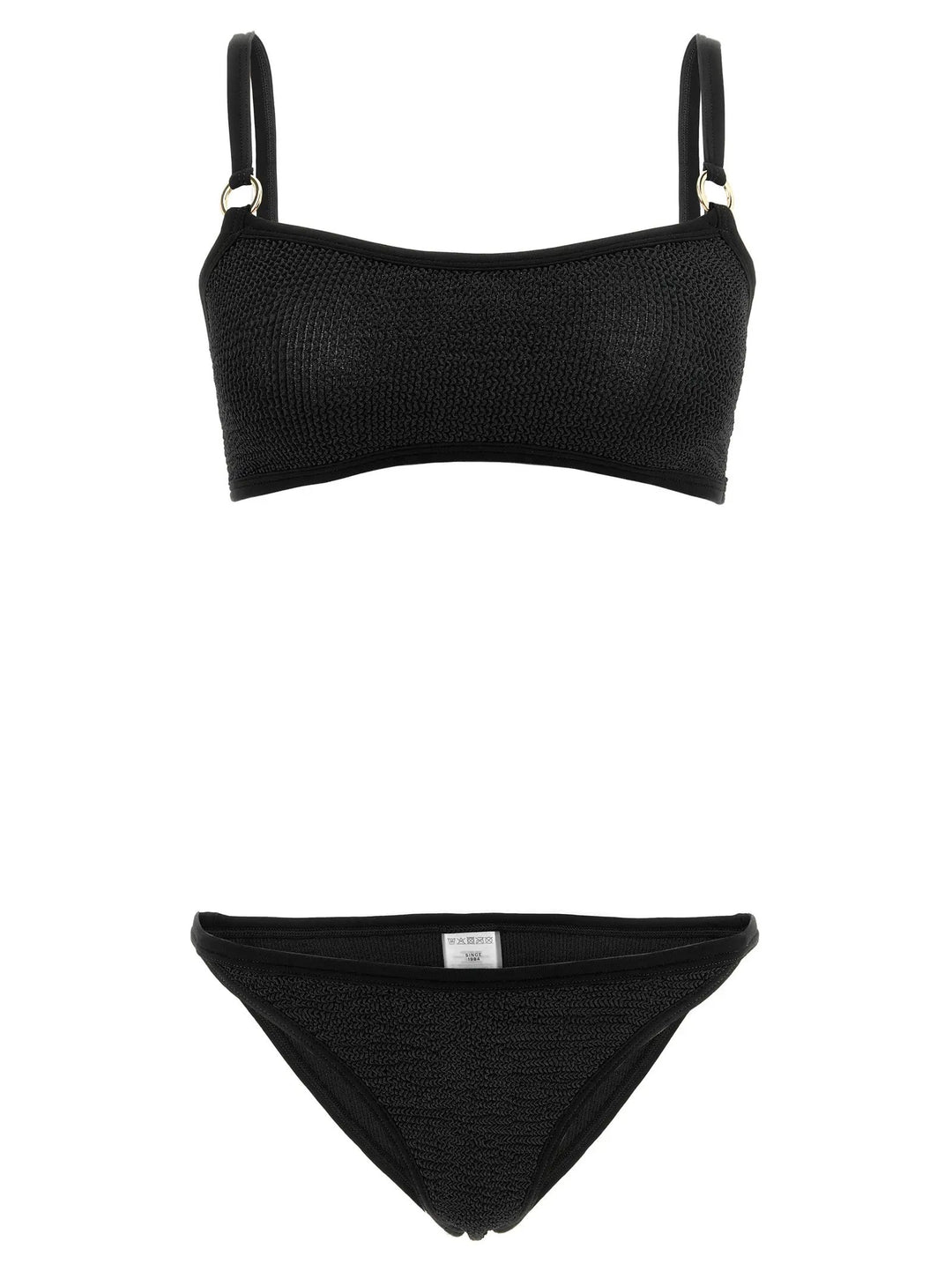 Hunza G Sample Sale | Hunza G Black Polyamide Bikini - | Designer outlet