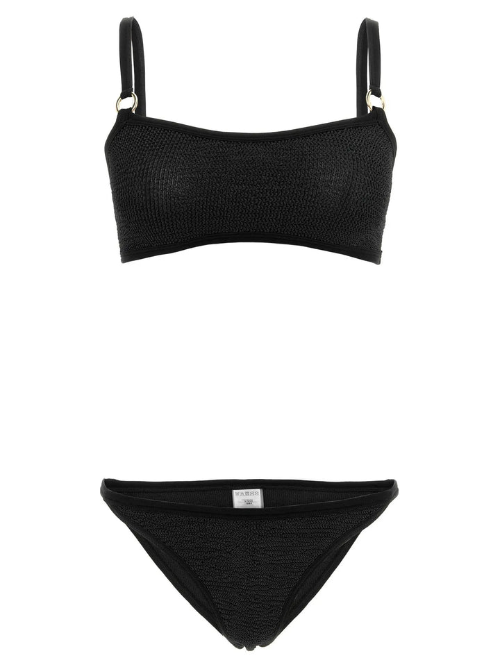 Hunza G Sample Sale | Hunza G Black Polyamide Bikini - | Designer outlet