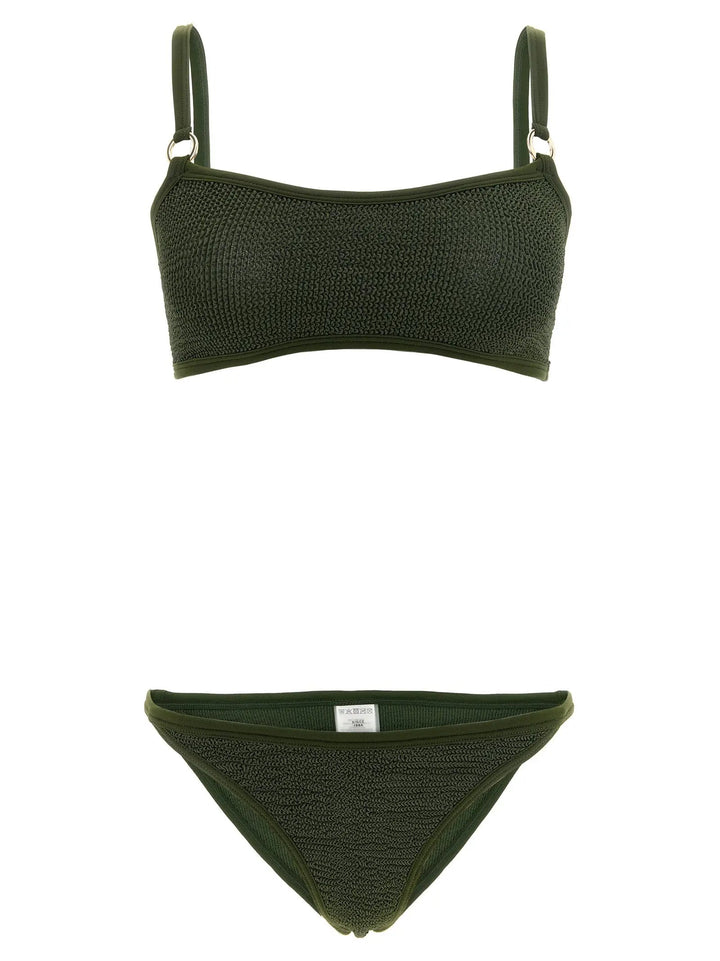 Hunza G Sample Sale | Hunza G Bicolor Polyamide Bikini - | Designer outlet