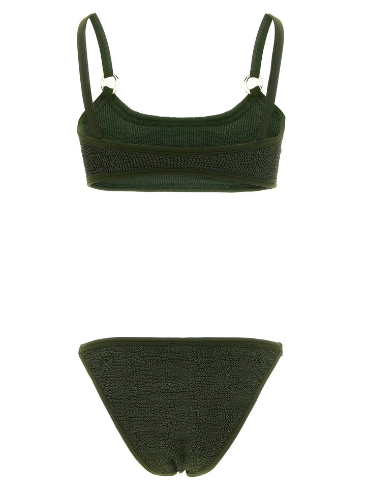 Hunza G Sample Sale | Hunza G Bicolor Polyamide Bikini - | Designer outlet
