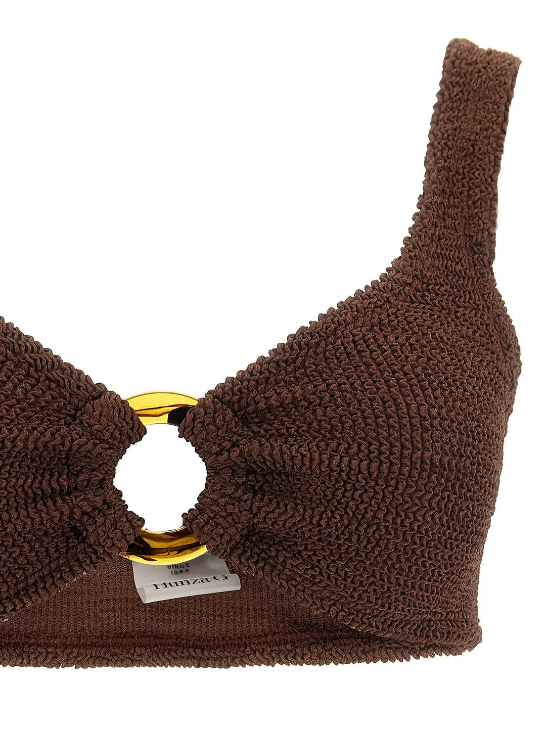 Hunza G Sample Sale | Hunza G Brown Polyamide Bikini - | Designer outlet
