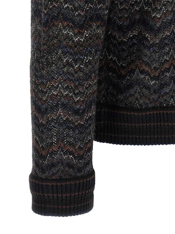 Missoni Sample Sale | Missoni Multicolor Cashmere Cardigan - | Designer outlet