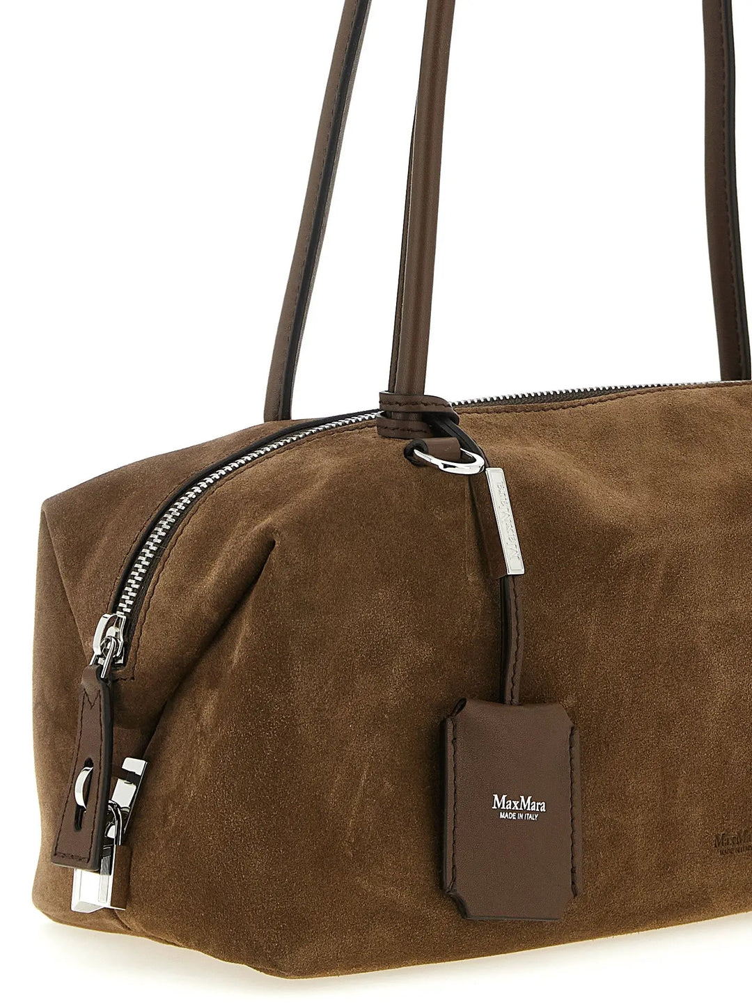 Max Mara Sample Sale | Max Mara Brown Calfskin Shoulder Bag - | Designer outlet