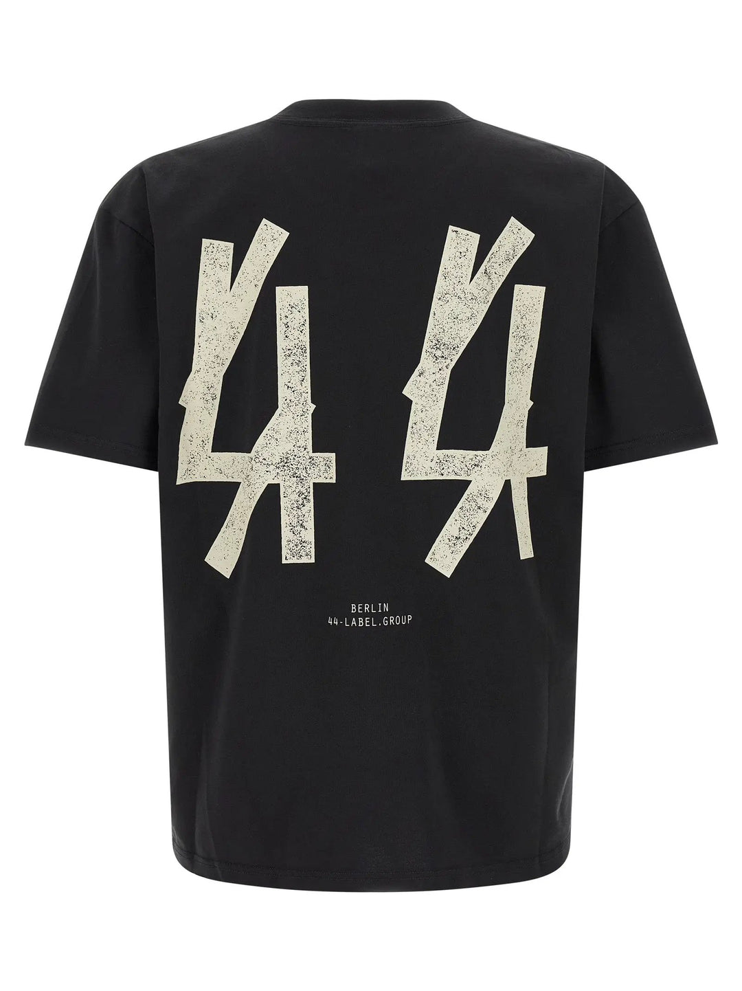 44 Label Group Sample Sale | 44 Label Group Black Cotton T-Shirt - | Designer outlet