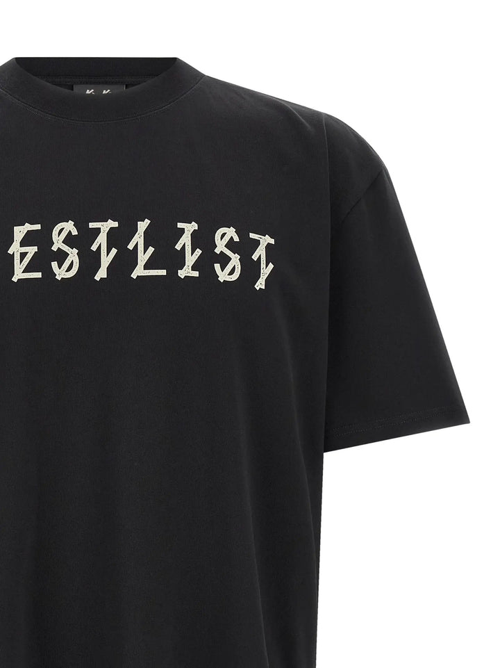 44 Label Group Sample Sale | 44 Label Group Black Cotton T-Shirt - | Designer outlet