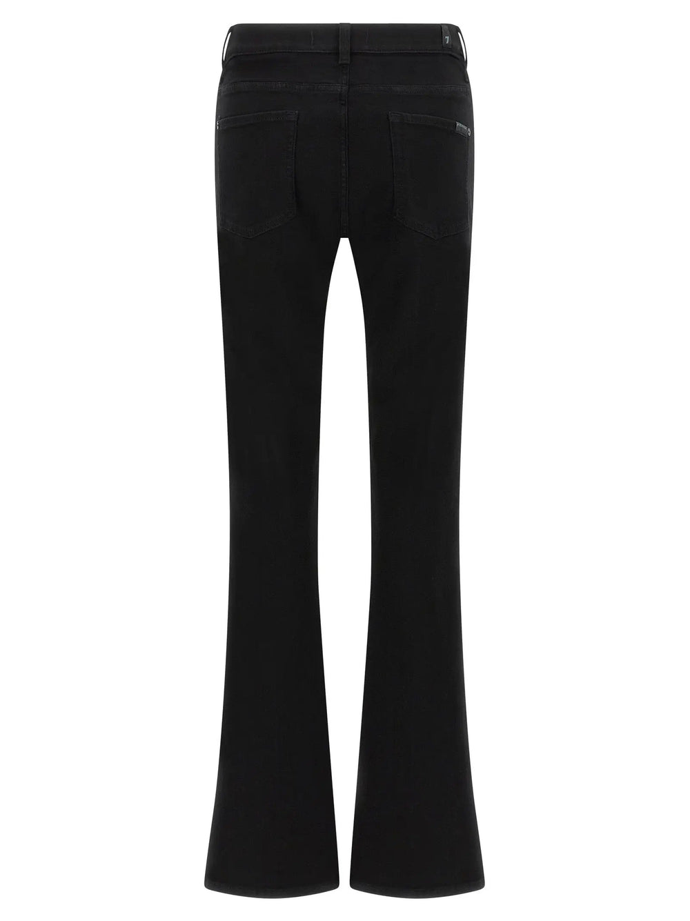 7 For All Mankind Sample Sale | 7 For All Mankind Black Cotton Bootcut Jeans - | Designer outlet