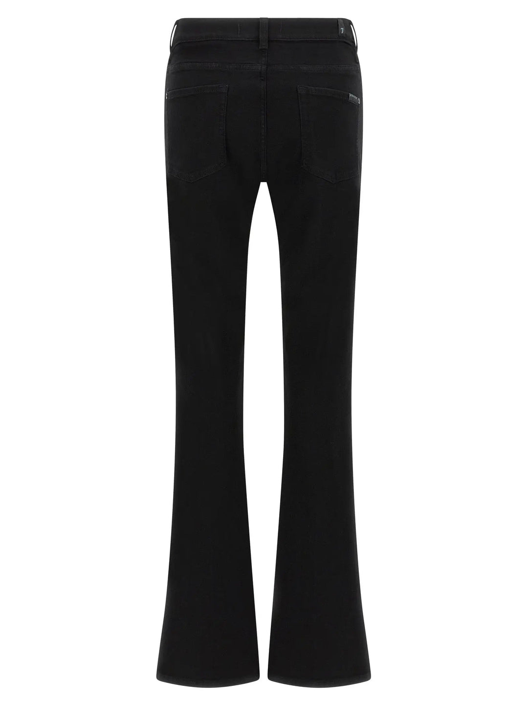 7 For All Mankind Sample Sale | 7 For All Mankind Black Cotton Bootcut Jeans - | Designer outlet