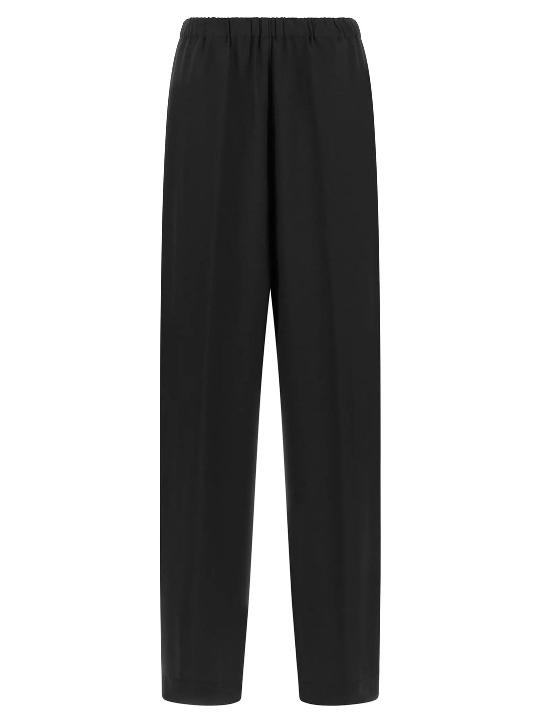Fabiana Filippi Sample Sale | Fabiana Filippi Black Virgin Wool Casual Pants - | Designer outlet