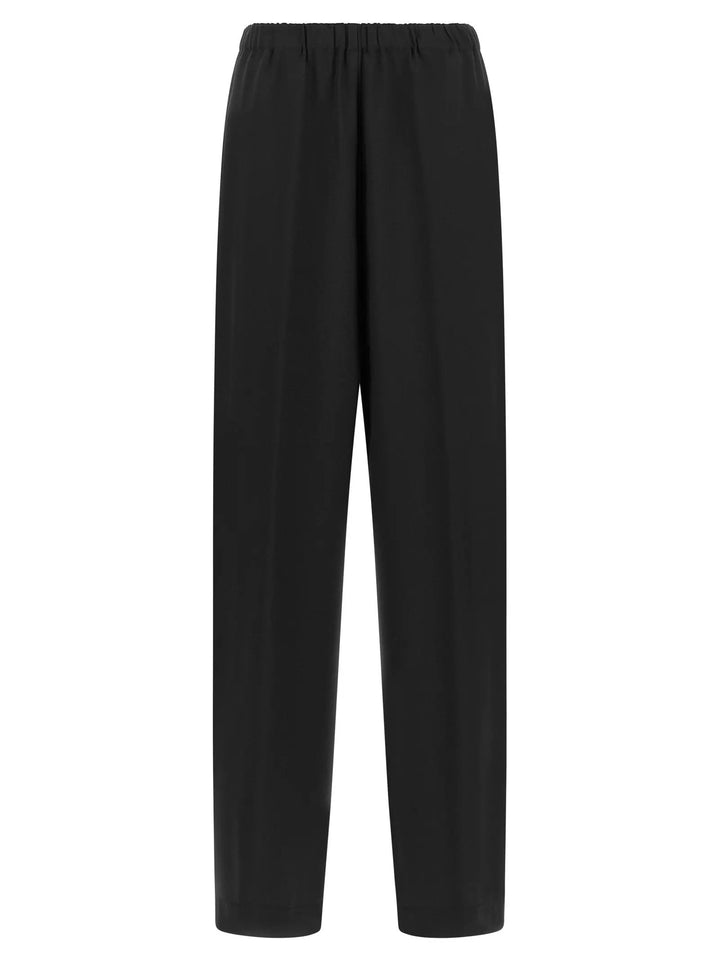 Fabiana Filippi Sample Sale | Fabiana Filippi Black Virgin Wool Casual Pants - | Designer outlet